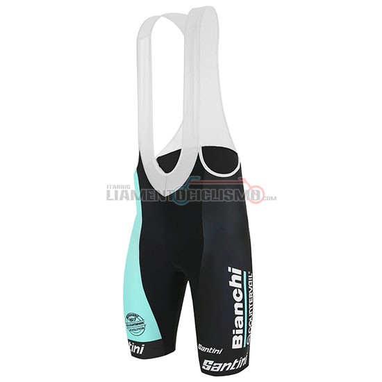 Abbigliamento Ciclismo Bianchi Countervail Manica Corta 2019 Nero Verde